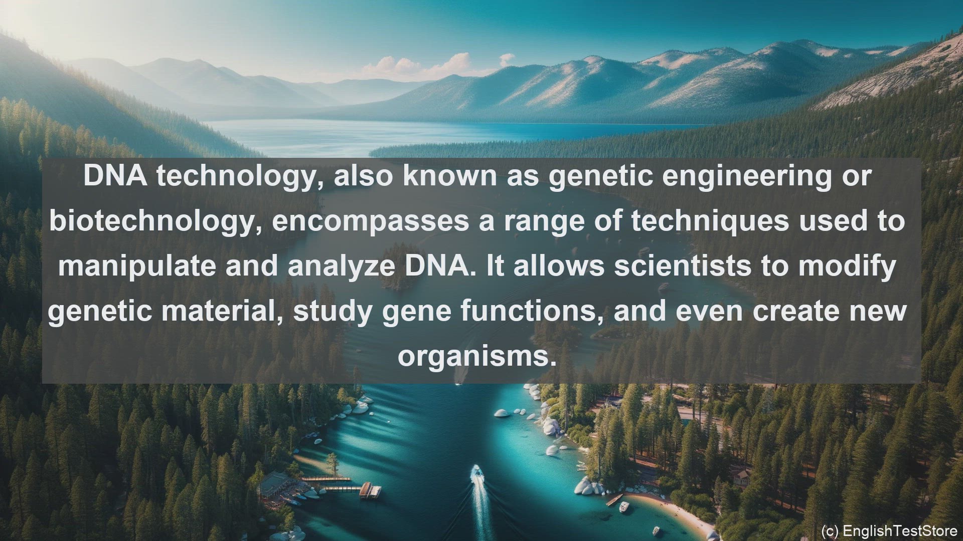 'Video thumbnail for Dna technology in science  definition and examples'