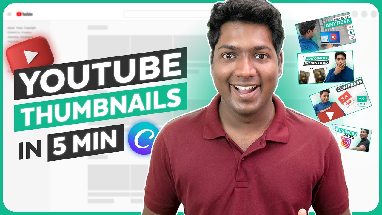'Video thumbnail for How to Make a Professional Thumbnail for YouTube Videos (in Just 3 Steps)'