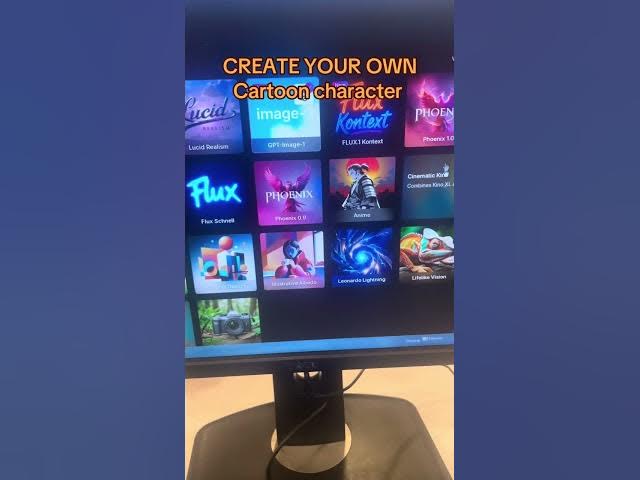 Video thumbnail for HOW TO CREATE YOUR OWN CARTOON CHARACTER #ai #cartoon