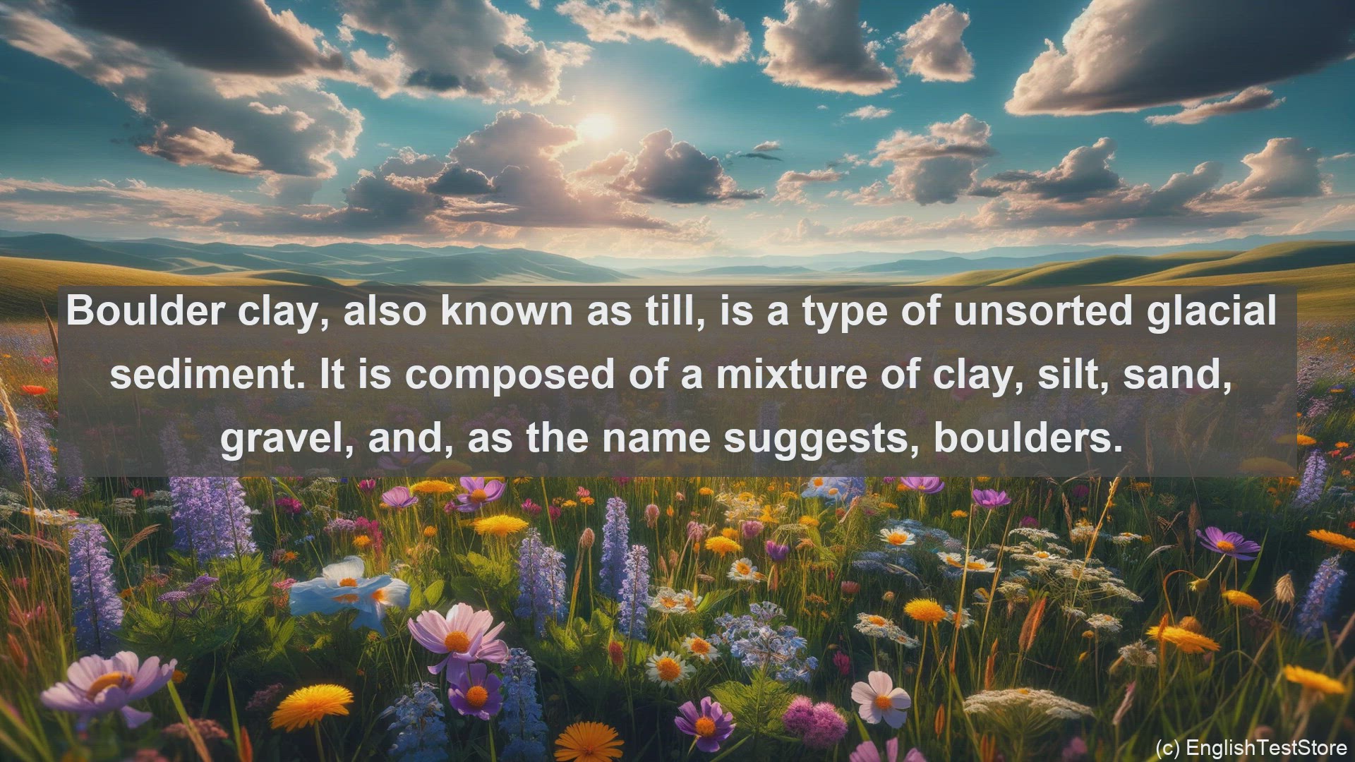 'Video thumbnail for Boulder clay in science  definition and examples'