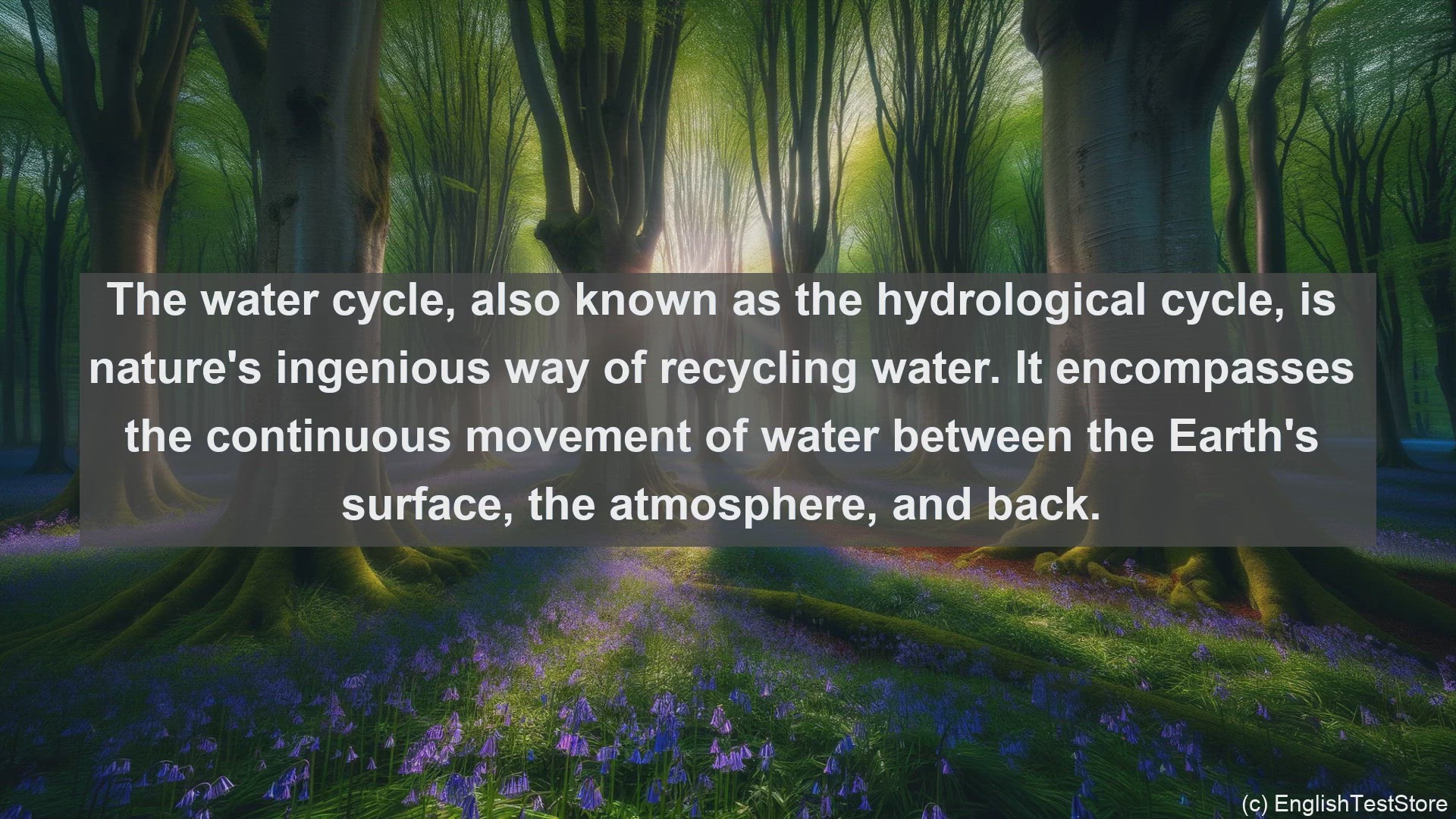 'Video thumbnail for Water cycle in science  definition and examples'
