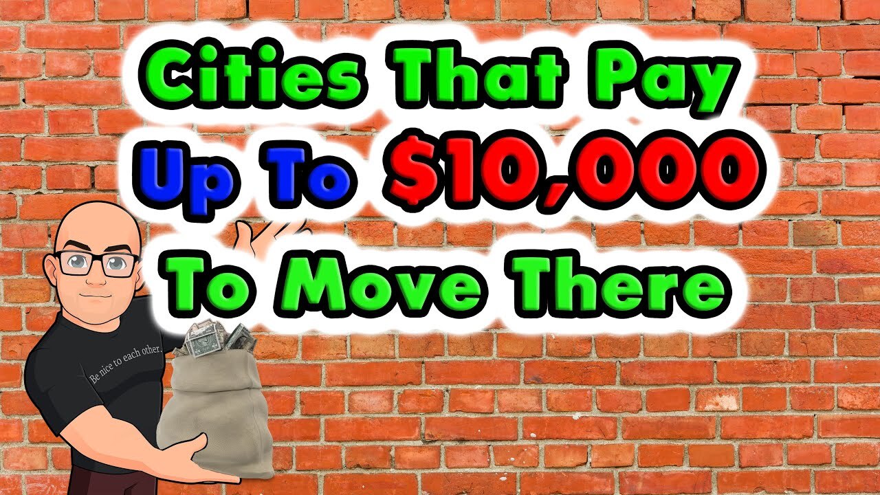 'Video thumbnail for Cities Will PAY You up to $10,000 to Move and Change Your Life.'