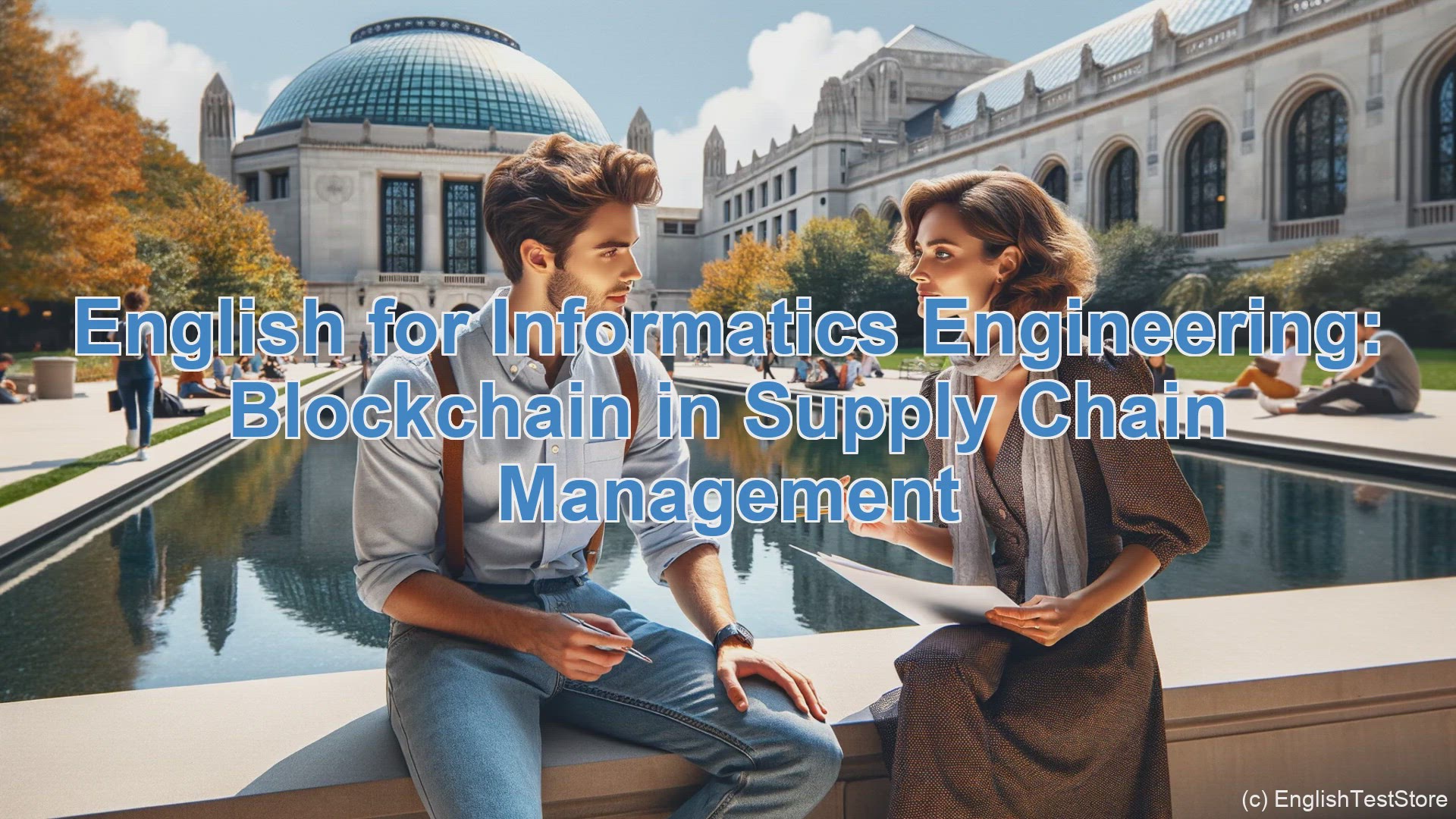 'Video thumbnail for English Conversation for Informatics Engineering: Blockchain in Supply Chain Management'