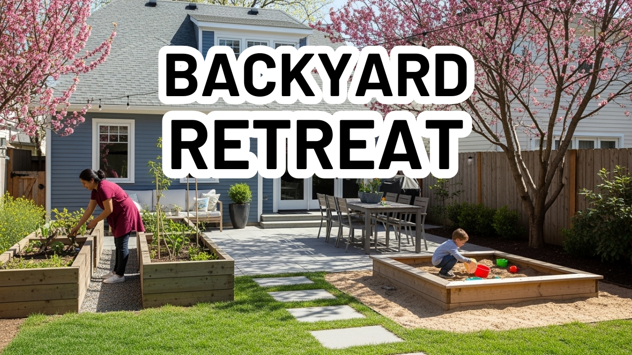 Video thumbnail for HOW TO CREATE A BACKYARD OASIS: 3 Tips for a Relaxing Outdoor Retreat