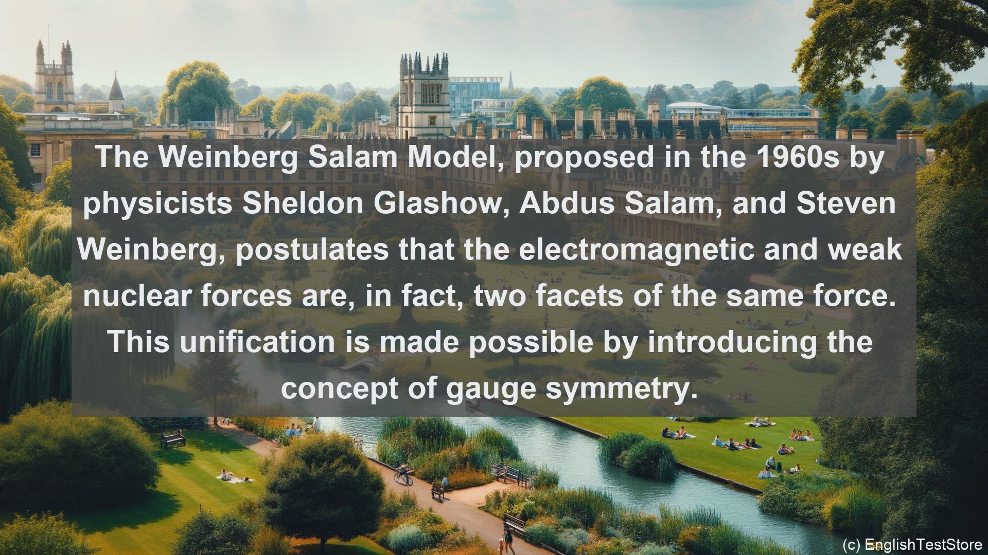 'Video thumbnail for Weinberg salam model in science  definition and examples'