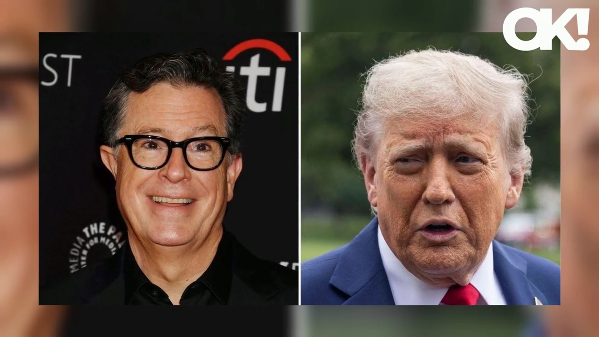 'Video thumbnail for Stephen Colbert Roasts Donald Trump's Weak Nicknames: 'This Country Used to Have Standards''