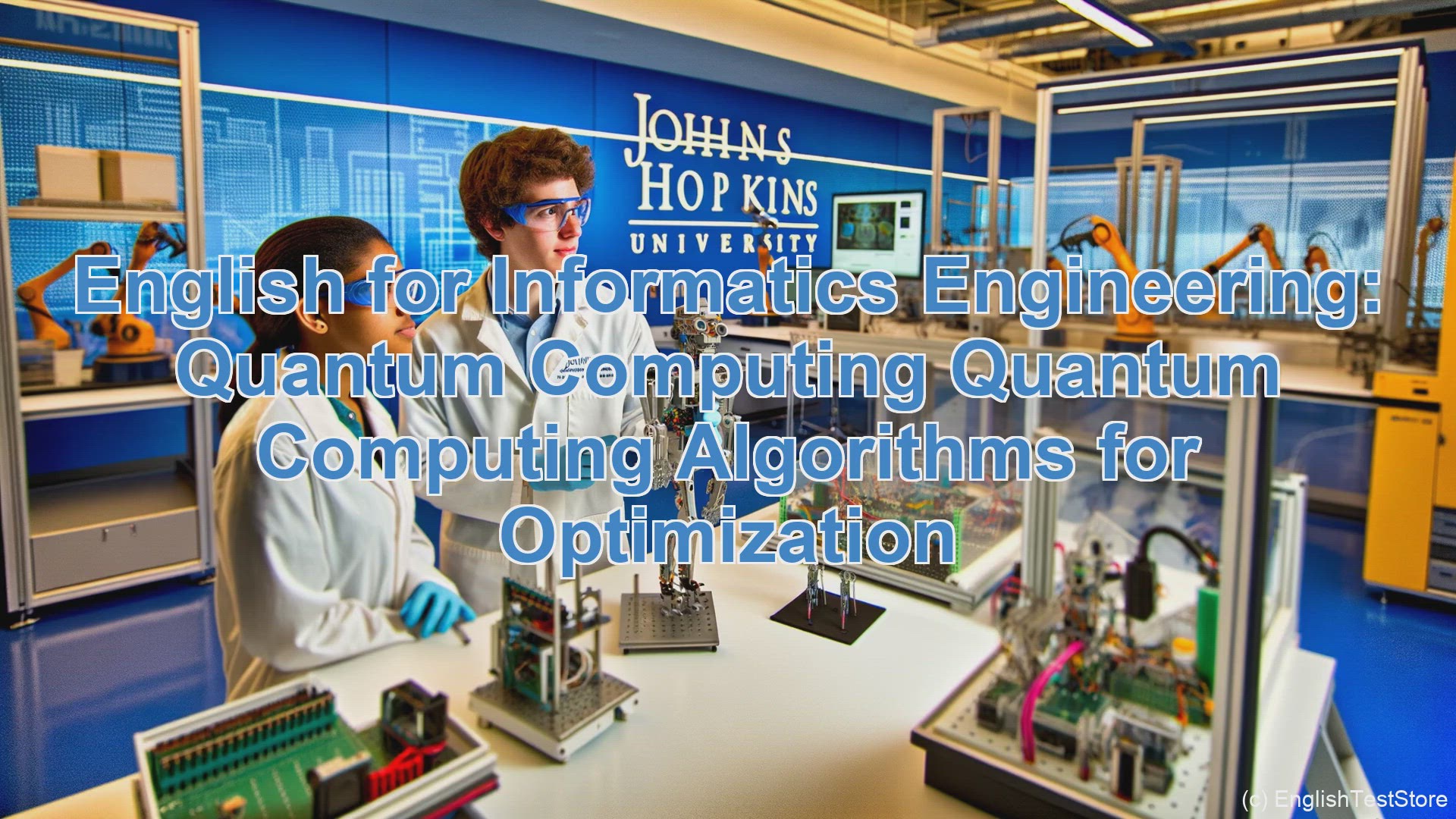 'Video thumbnail for English Conversation for Informatics Engineering: Quantum Computing Quantum Computing Algorithms for Optimization'