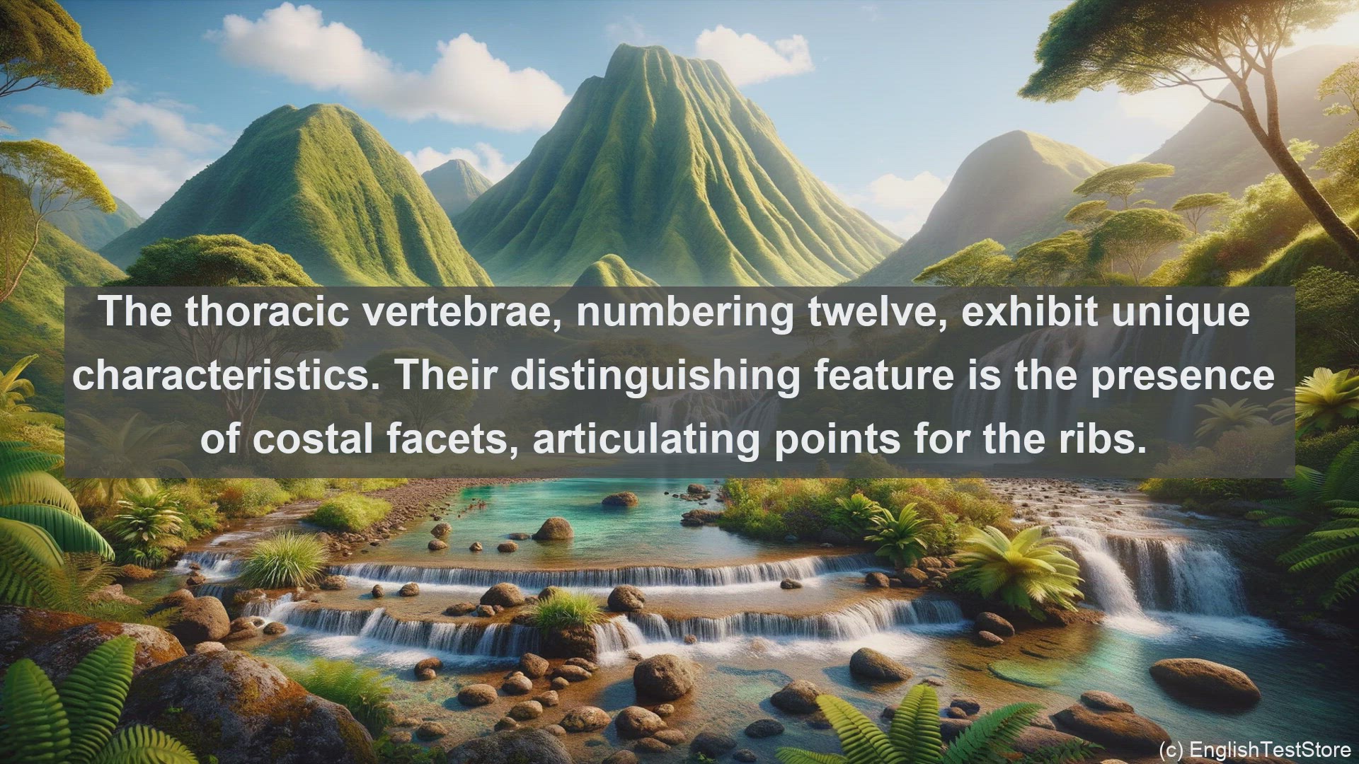 'Video thumbnail for Thoracic vertebrae in science  definition and examples'