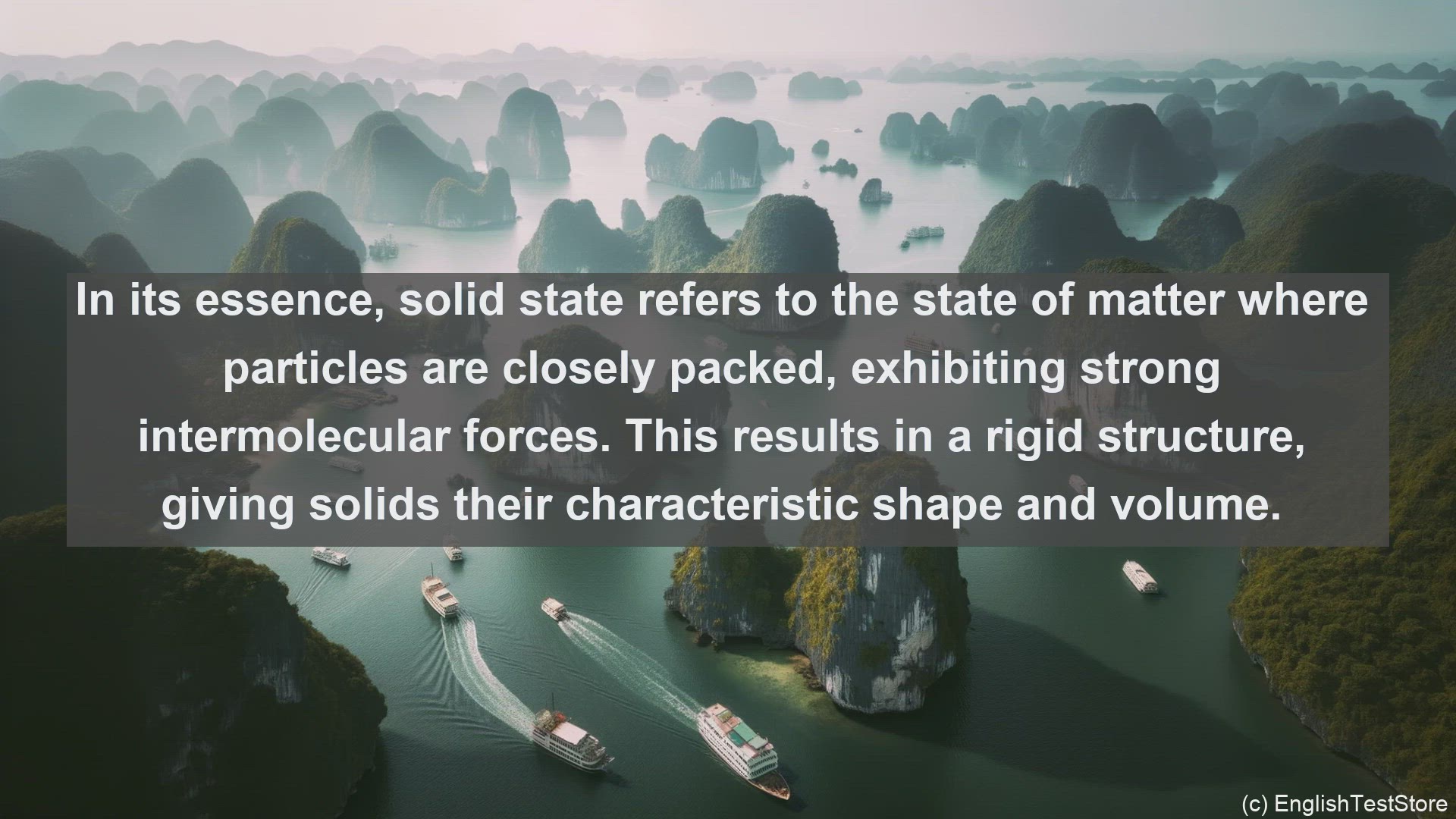 'Video thumbnail for Solid state in science  definition and examples'