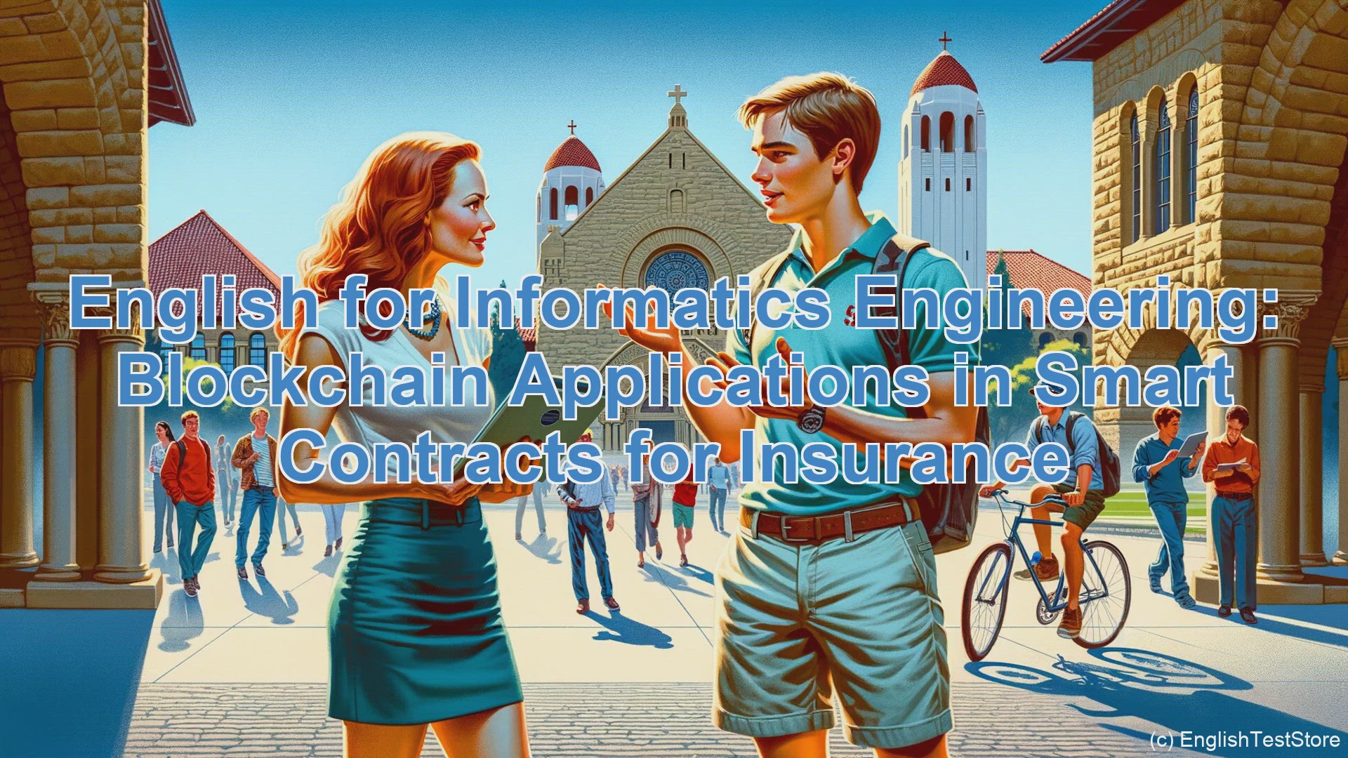 'Video thumbnail for English Conversation for Informatics Engineering: Blockchain Applications in Smart Contracts for Insurance'