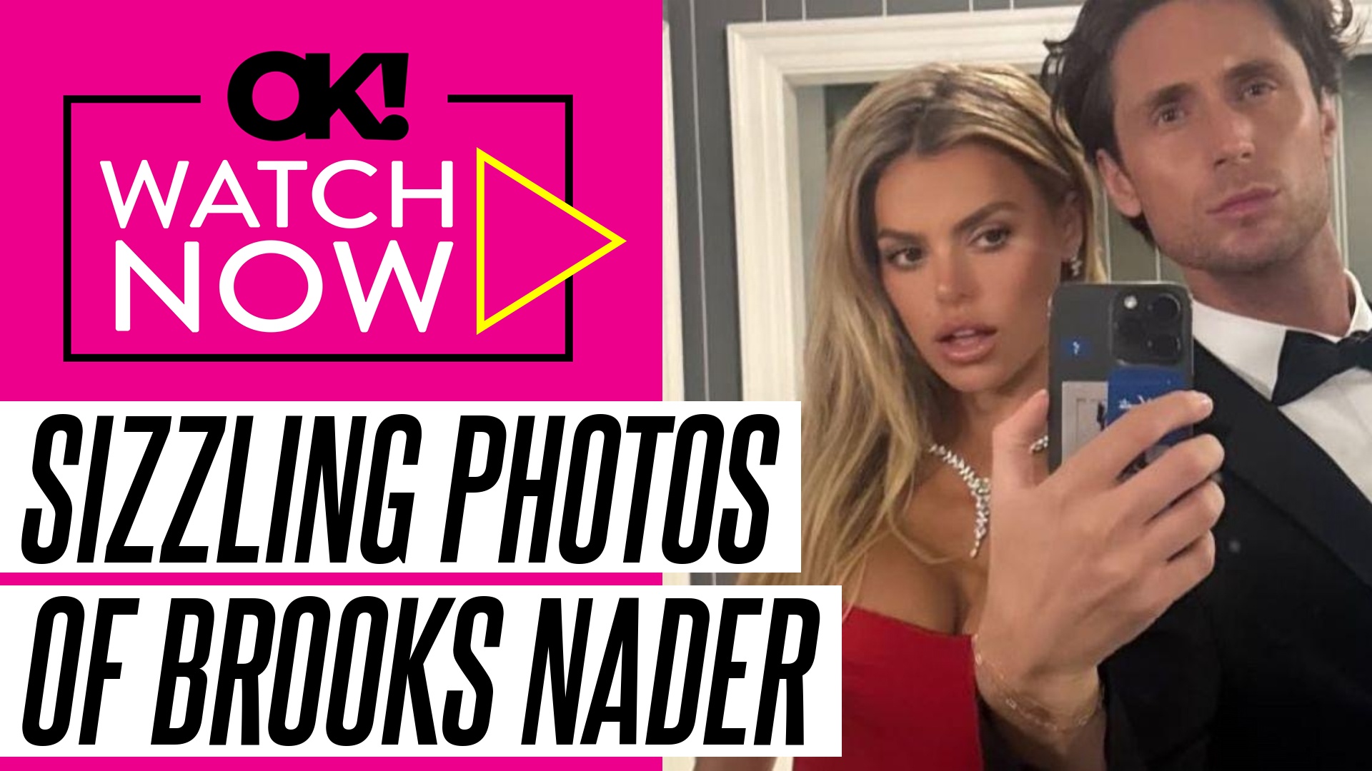 'Video thumbnail for Brooks Nader Shows Off Her Cleavage in Red-Hot Dress Alongside Her Hot 'Wedding Date': Photos'
