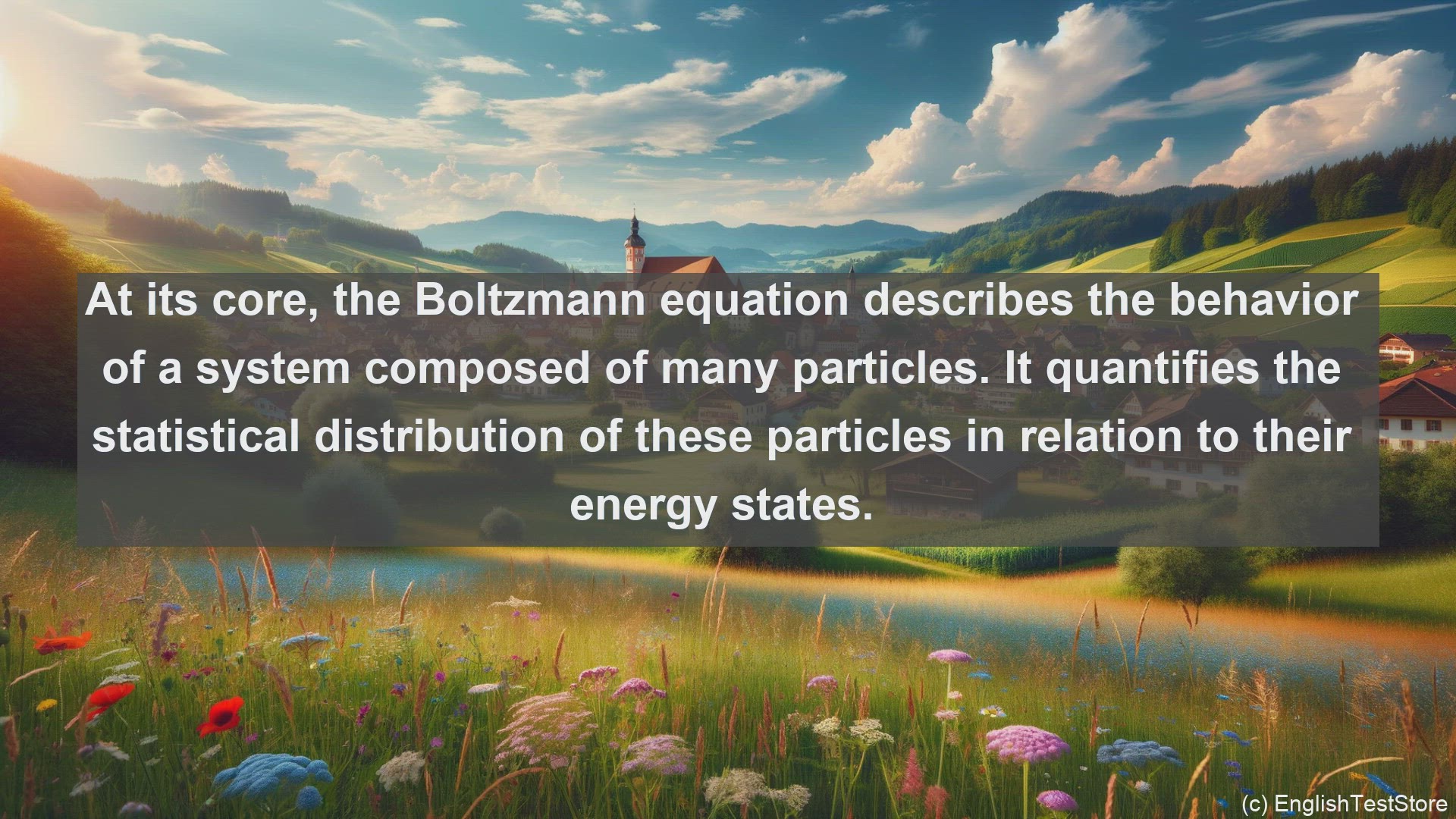 'Video thumbnail for Boltzmann equation in science  definition and examples'