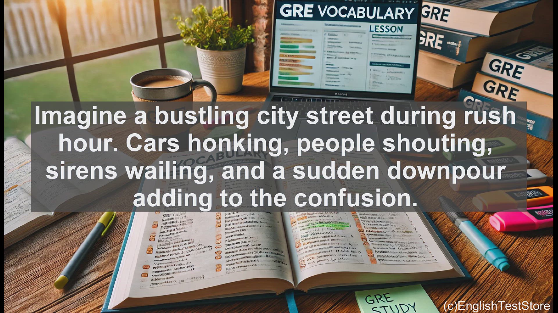'Video thumbnail for GRE Vocabulary Lesson: Navigating the Chaos - Understanding the Meaning of Chaotic'