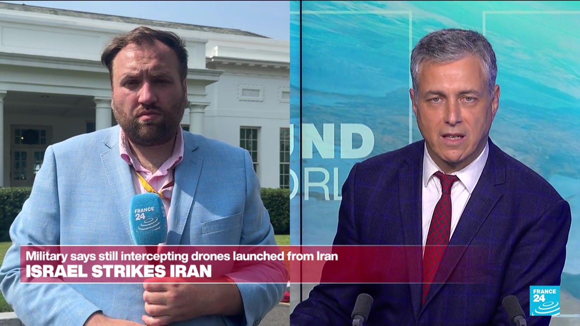 'Video thumbnail for Trump urges Iran to make a deal after Israeli attacks'
