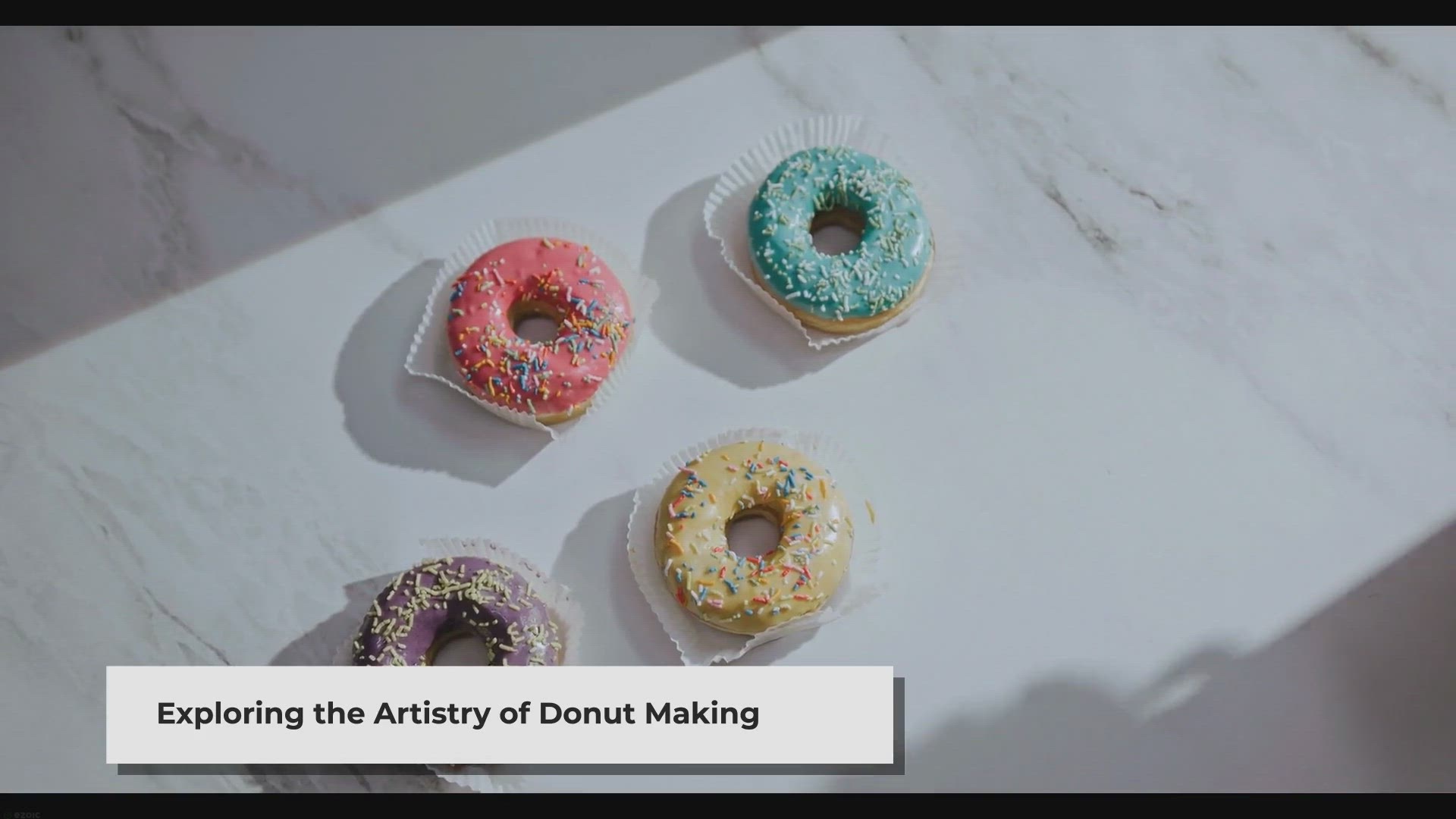 'Video thumbnail for The Art of Donut Making: An Insightful Interview with a Local Donut Maker'