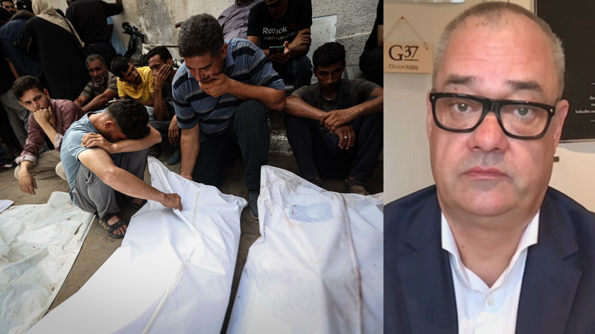 'Video thumbnail for GHF may be liable for criminal prosecution over killings at aid sites: Intl human rights lawyer'