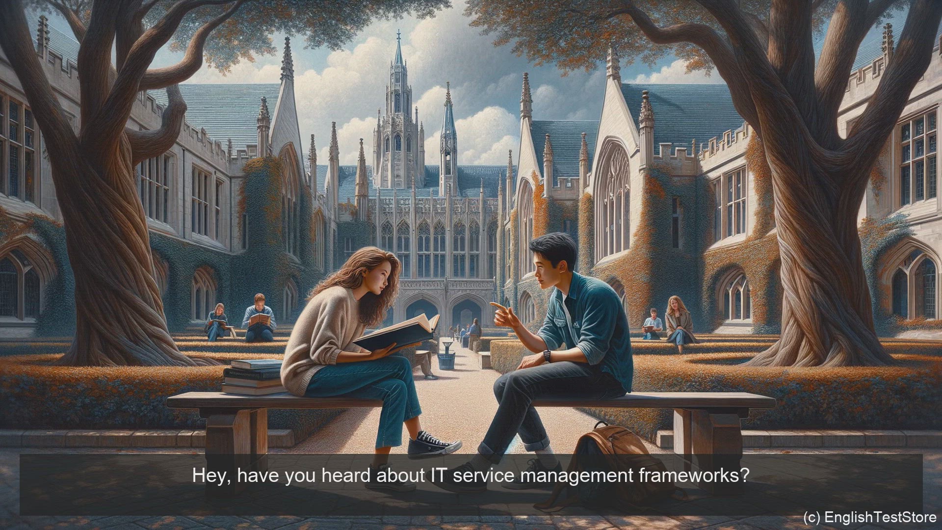 'Video thumbnail for English Conversation for Informatics Engineering: IT Service Management Frameworks'