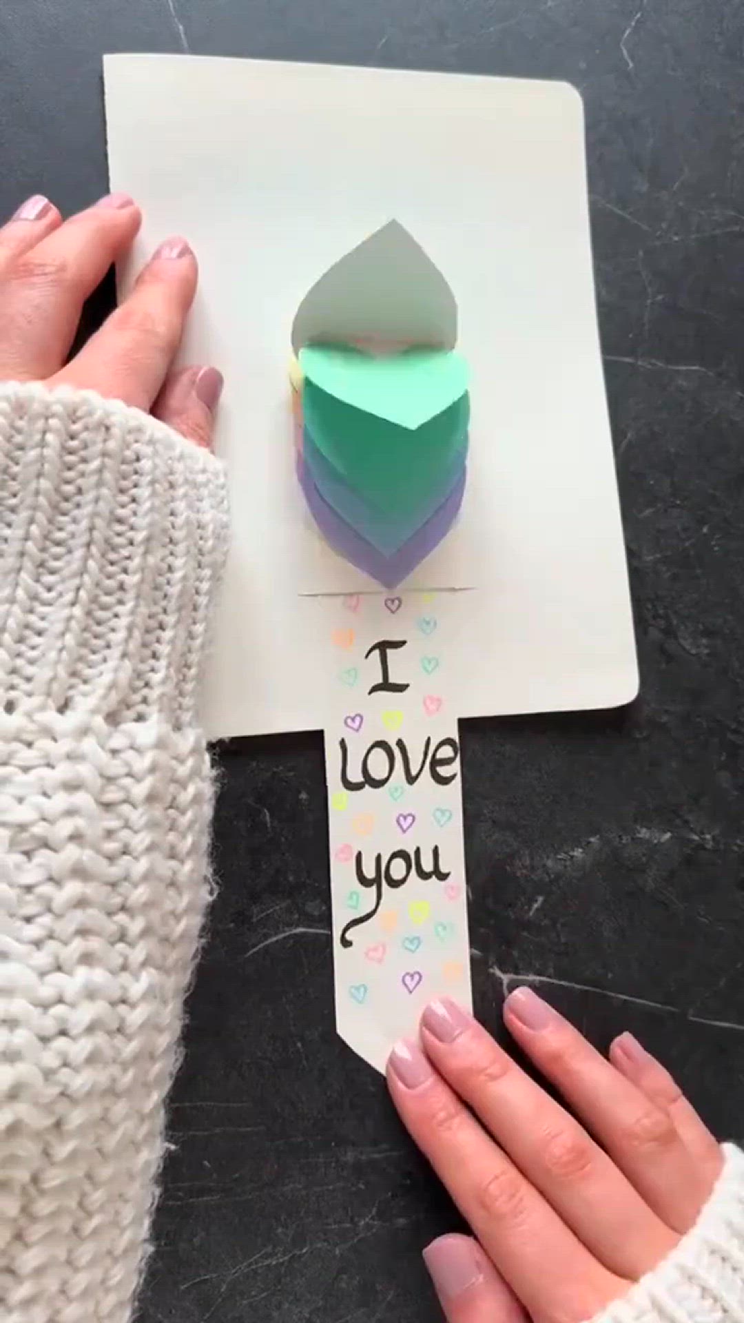 Video thumbnail for DIY Pull-Tab Love Card: A Heartfelt Craft Project