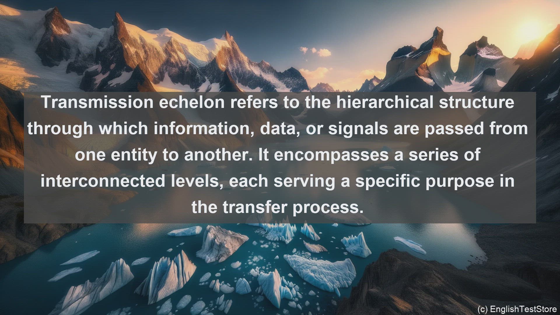 'Video thumbnail for Transmission echelon in science  definition and examples'