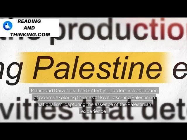 'Video thumbnail for Top 20 Books on the History of Palestine & Resistance'