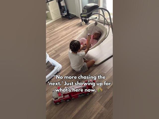 Video thumbnail for Cherishing every moment as a #mother with these two 💕 #momlife #slowliving #shorts