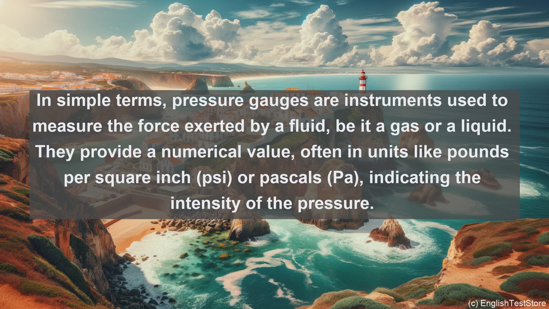 'Video thumbnail for Pressure gauge in science  definition and examples'