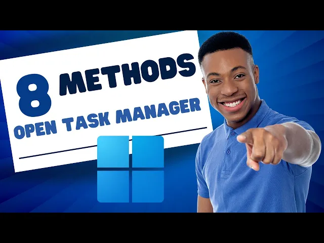 'Video thumbnail for How to Open Task Manager on Windows 11 (8 Methods) | GearUpWindows Tutorial'