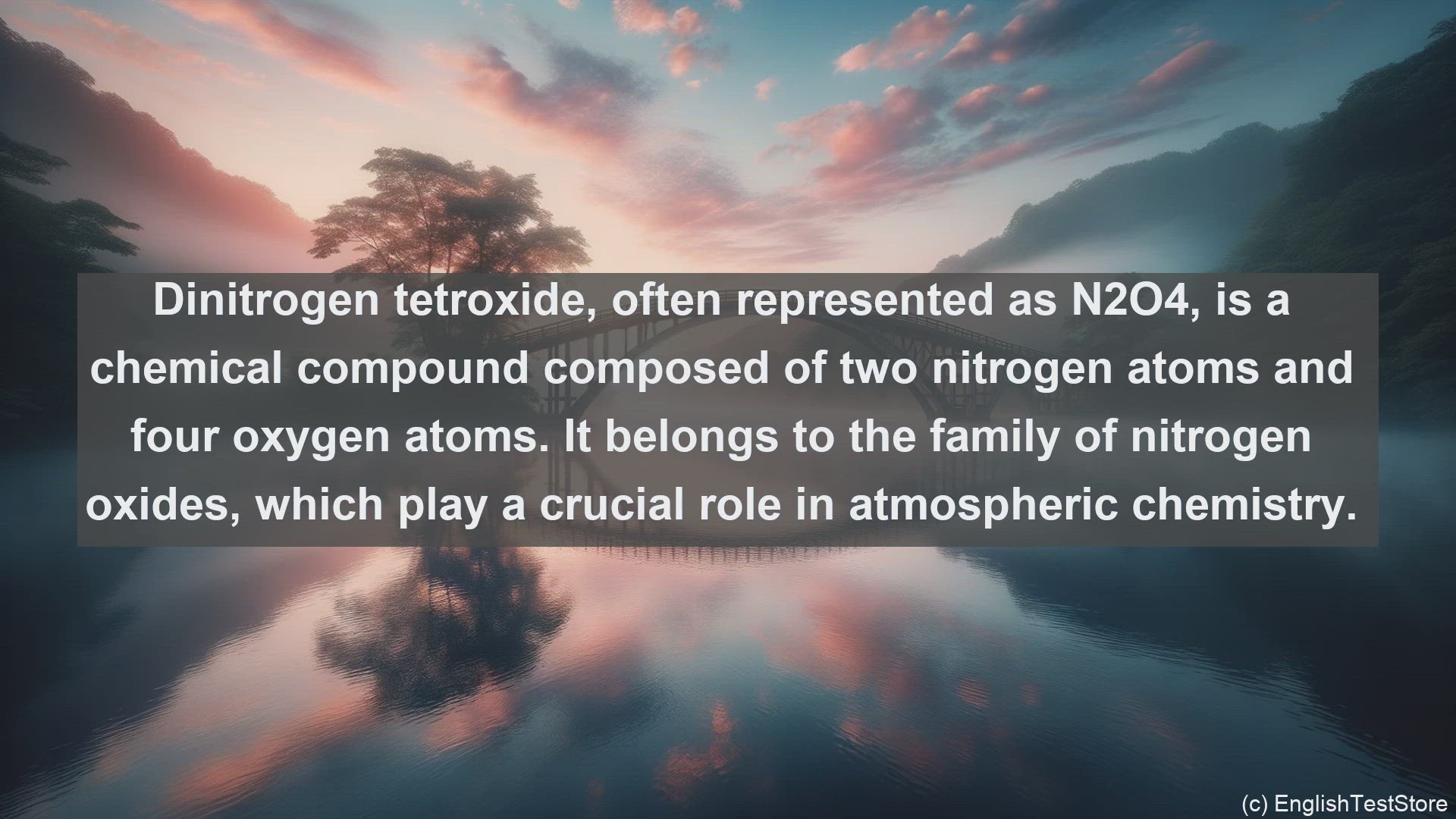 'Video thumbnail for Dinitrogen tetroxide in science  definition and examples'