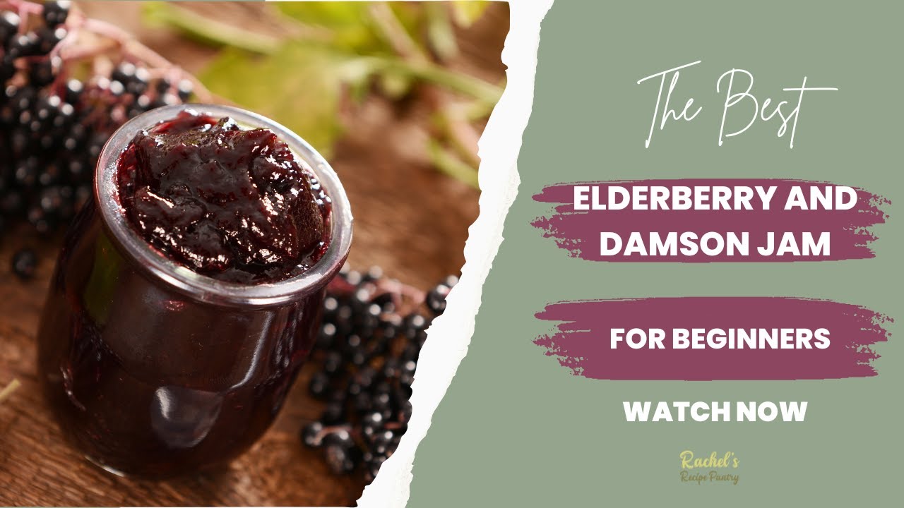 Video thumbnail for How To Make Elderberry and Damson Jam (For Beginners)
