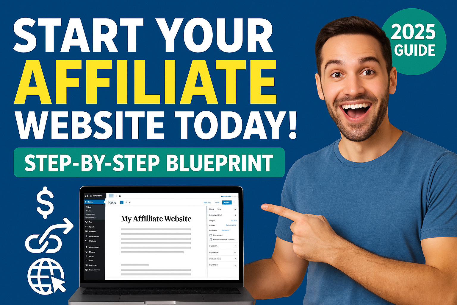 'Video thumbnail for Affiliate Marketing Website Blueprint for Beginners | Start Today'
