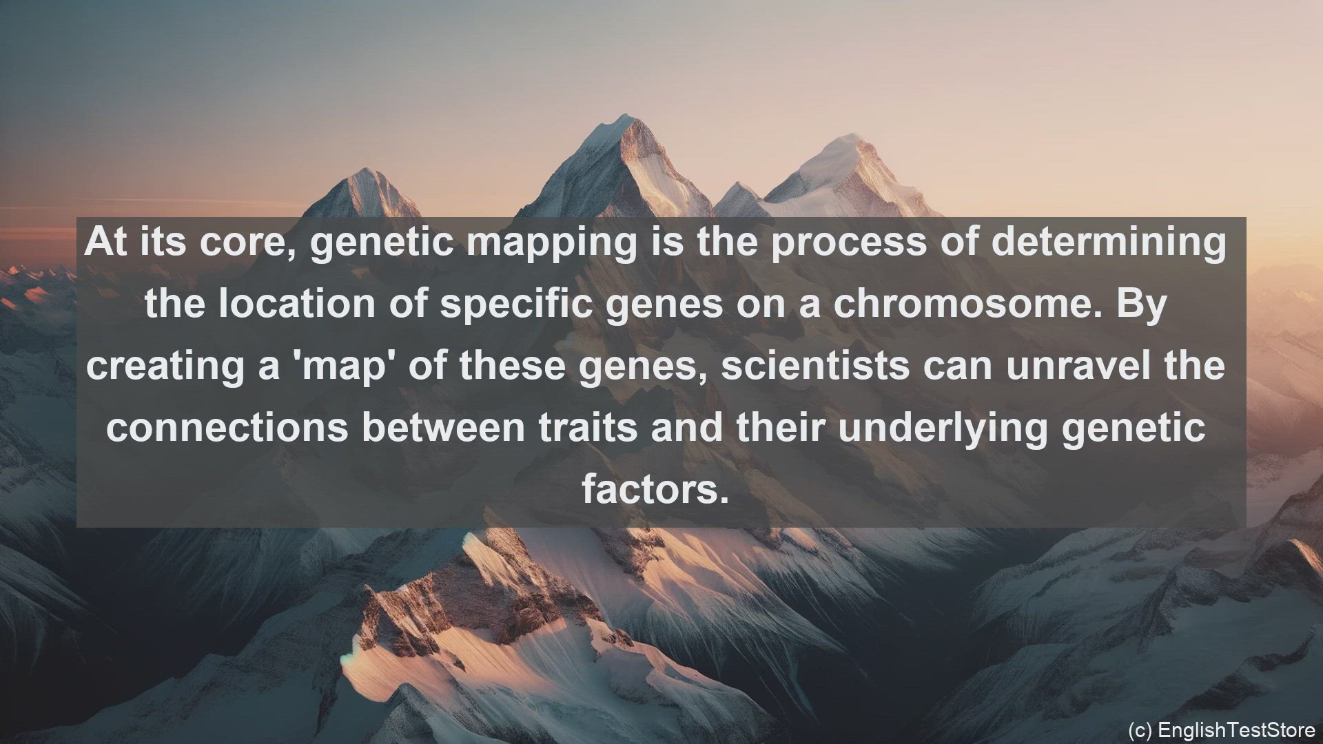 'Video thumbnail for Genetic mapping in science  definition and examples'
