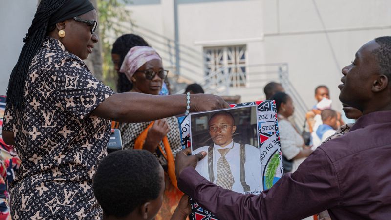 'Video thumbnail for DR Congo: Joy in Goma as local man beatified by Pope Leo XIV'