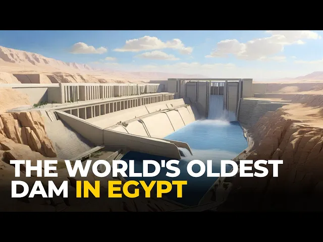 'Video thumbnail for The World's Oldest Dam: Egypt's 3,700-Year-Old Sadd el-Kafara Destroyed by Catastrophic Flood'