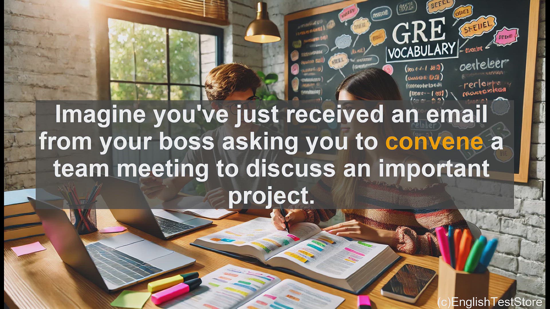 'Video thumbnail for GRE Vocabulary Lesson: Mastering the GRE Vocabulary - Convene'