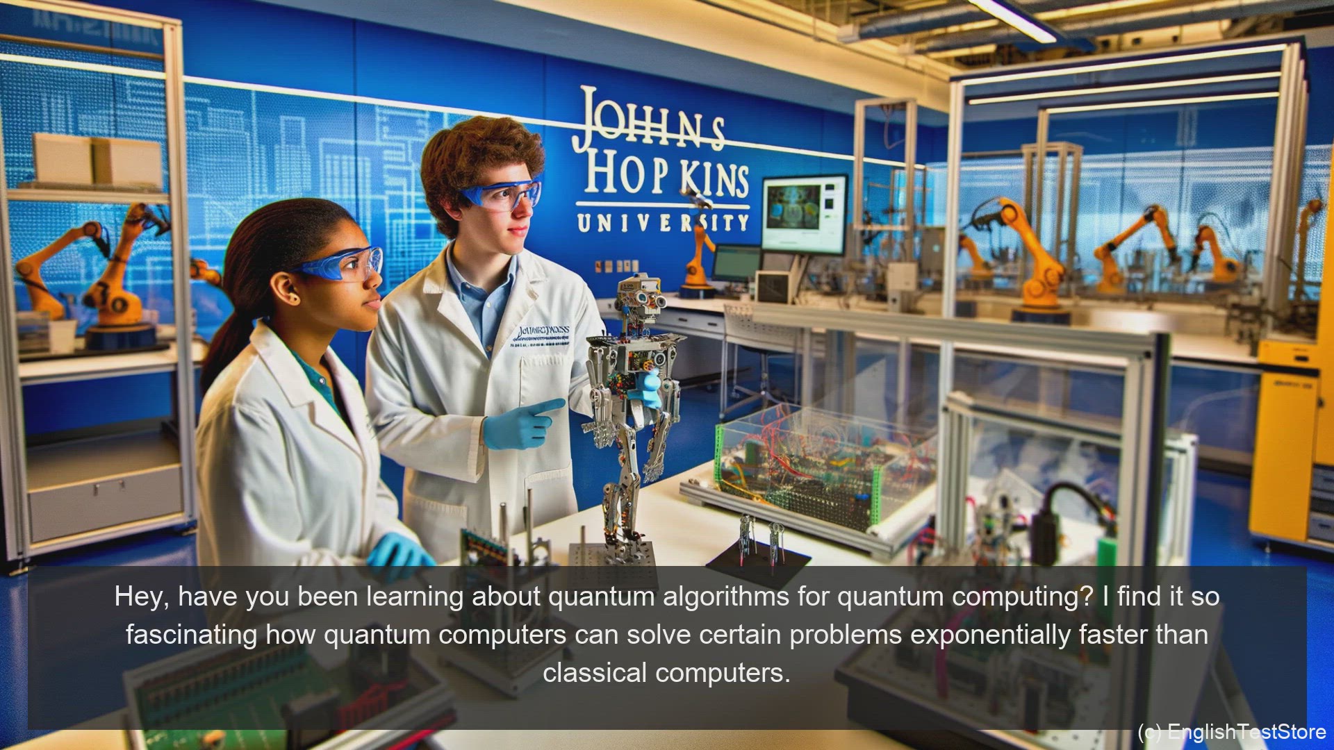 'Video thumbnail for English Conversation for Informatics Engineering: Quantum Computing Quantum Algorithms'