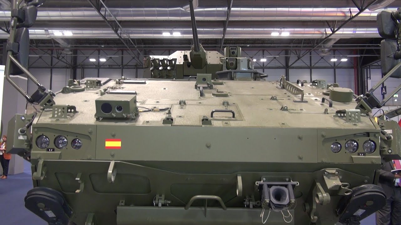 'Video thumbnail for DAY 2 FEINDEF 2023 International Defense Exhibition Madrid Spain GDELS armored vehicles'