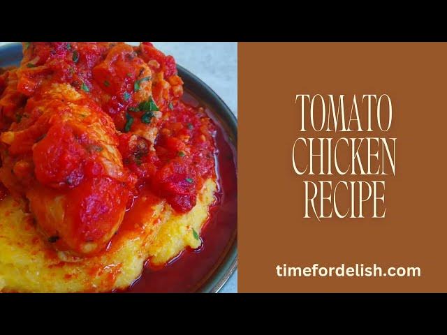 Video thumbnail for Easy Tomato Chicken Recipe (Just Delicious! )