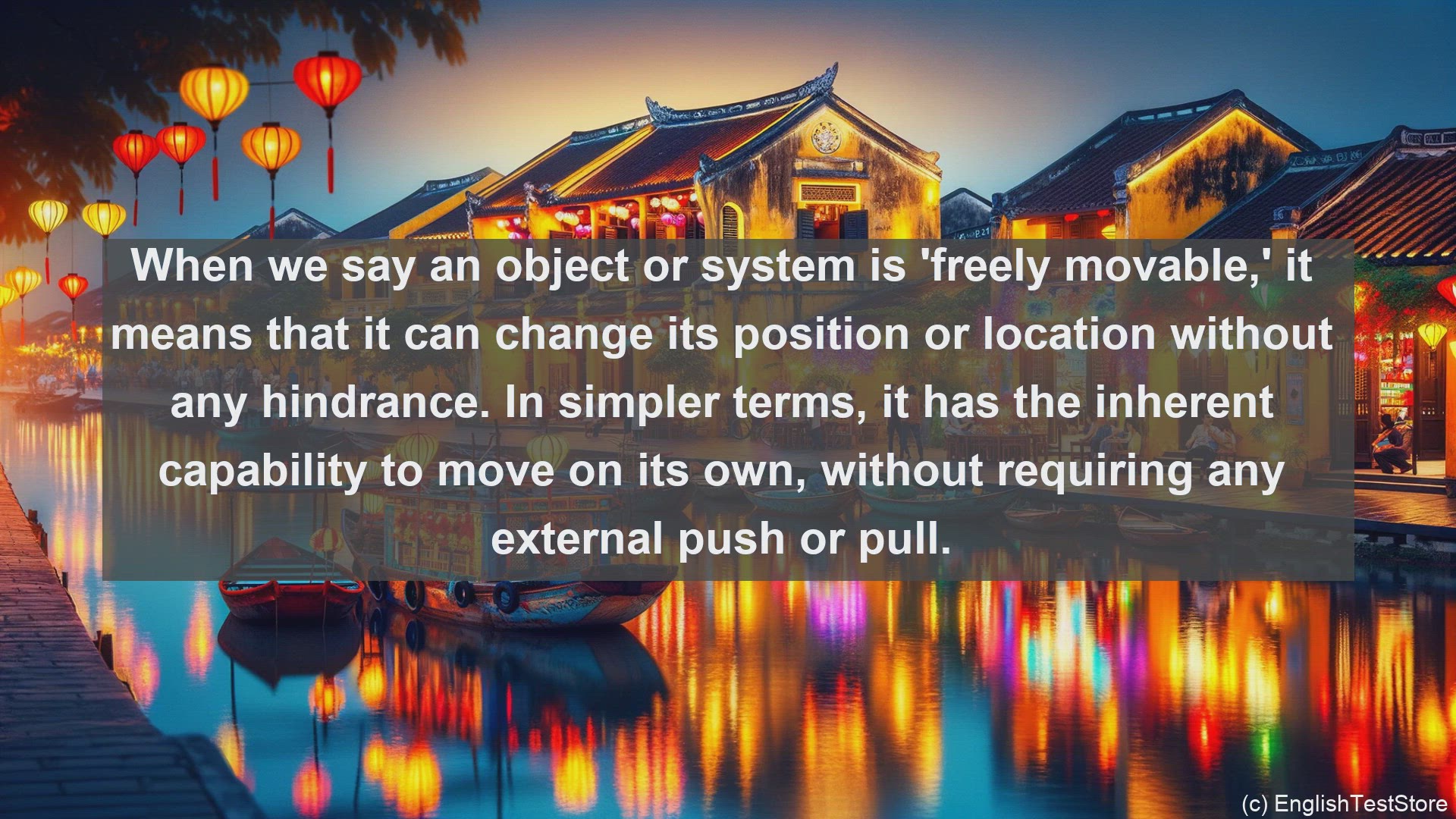 'Video thumbnail for Freely movable in science  definition and examples'
