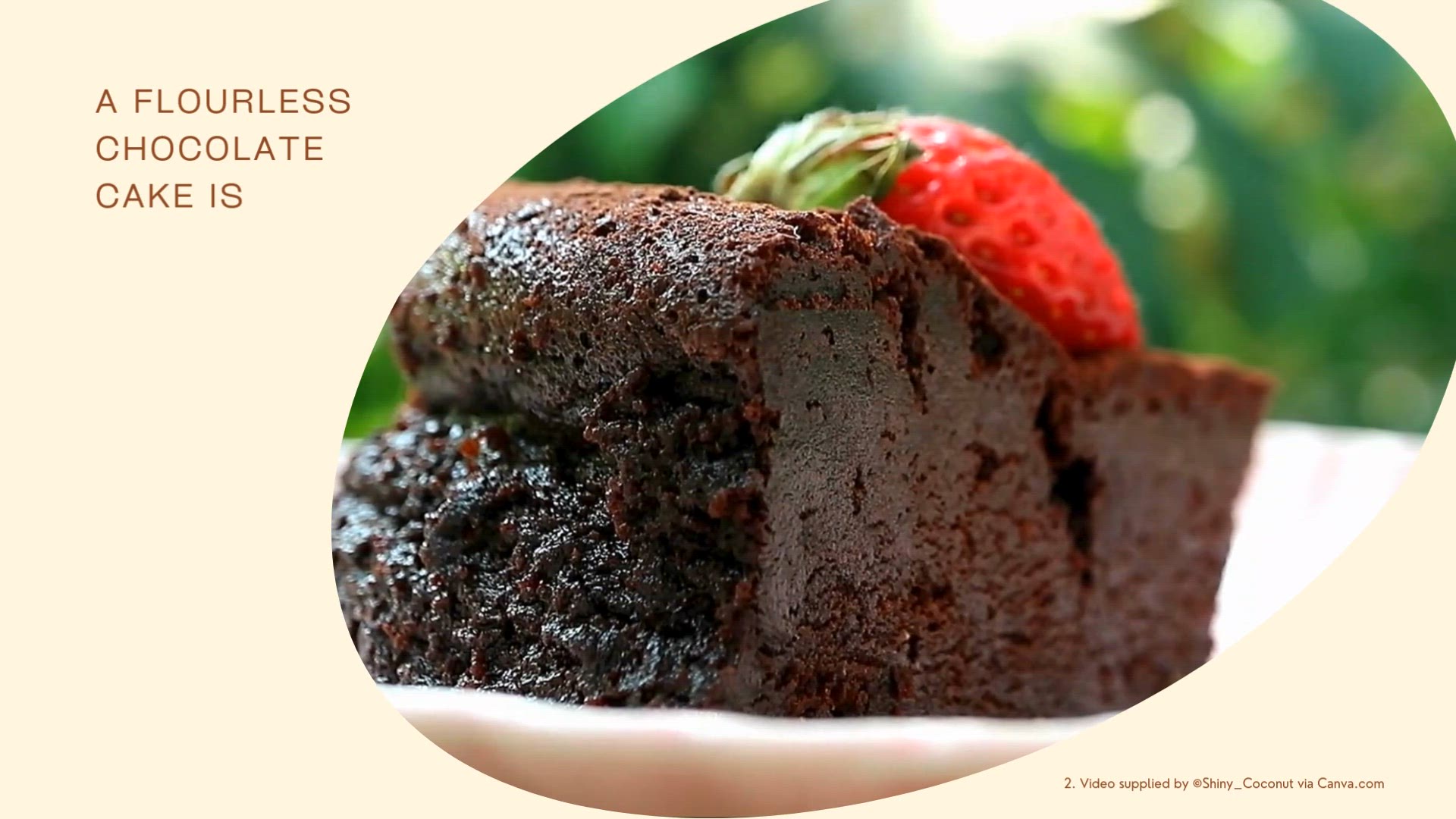 'Video thumbnail for Flourless Chocolate Cake Recipe'