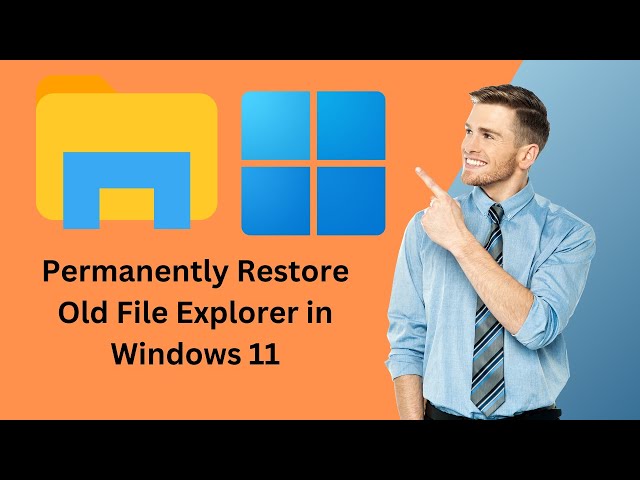 'Video thumbnail for How to Permanently Restore Old File Explorer in Windows 11 | GearUpWindows Tutorial'