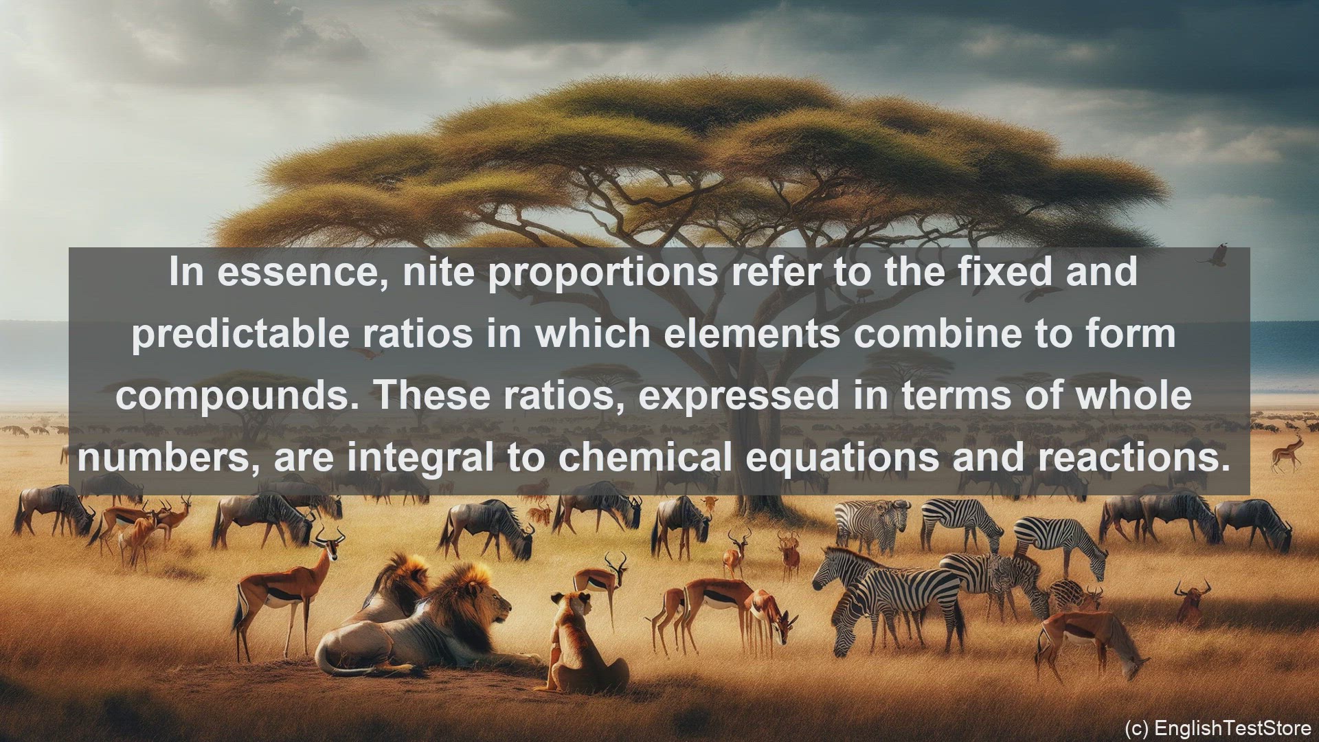 'Video thumbnail for Nite proportions in science  definition and examples'