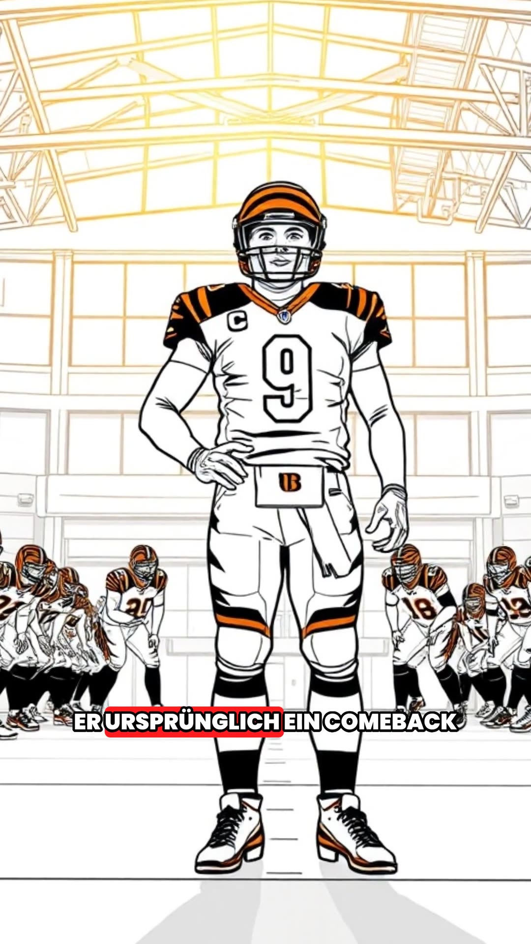 Video thumbnail for Joe Burrow trainiert voll. Rückkehr bereits am Sonntag möglich?