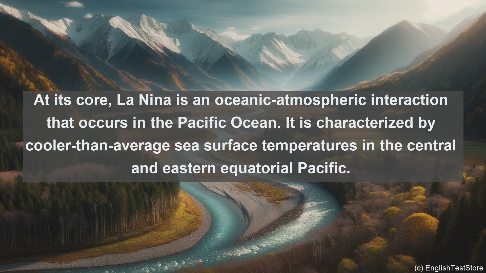 'Video thumbnail for La nina in science  definition and examples'
