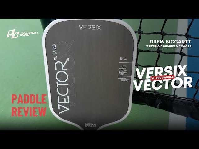Video thumbnail for Versix Vector XL Pro Pickleball Paddle Review