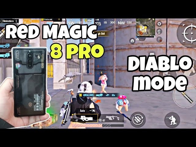 Red Magic 8 Pro Pubg Test in Diablo mode 😱 ... | Humix Video