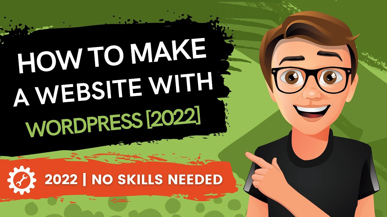 'Video thumbnail for How To Make A Website With WordPress'