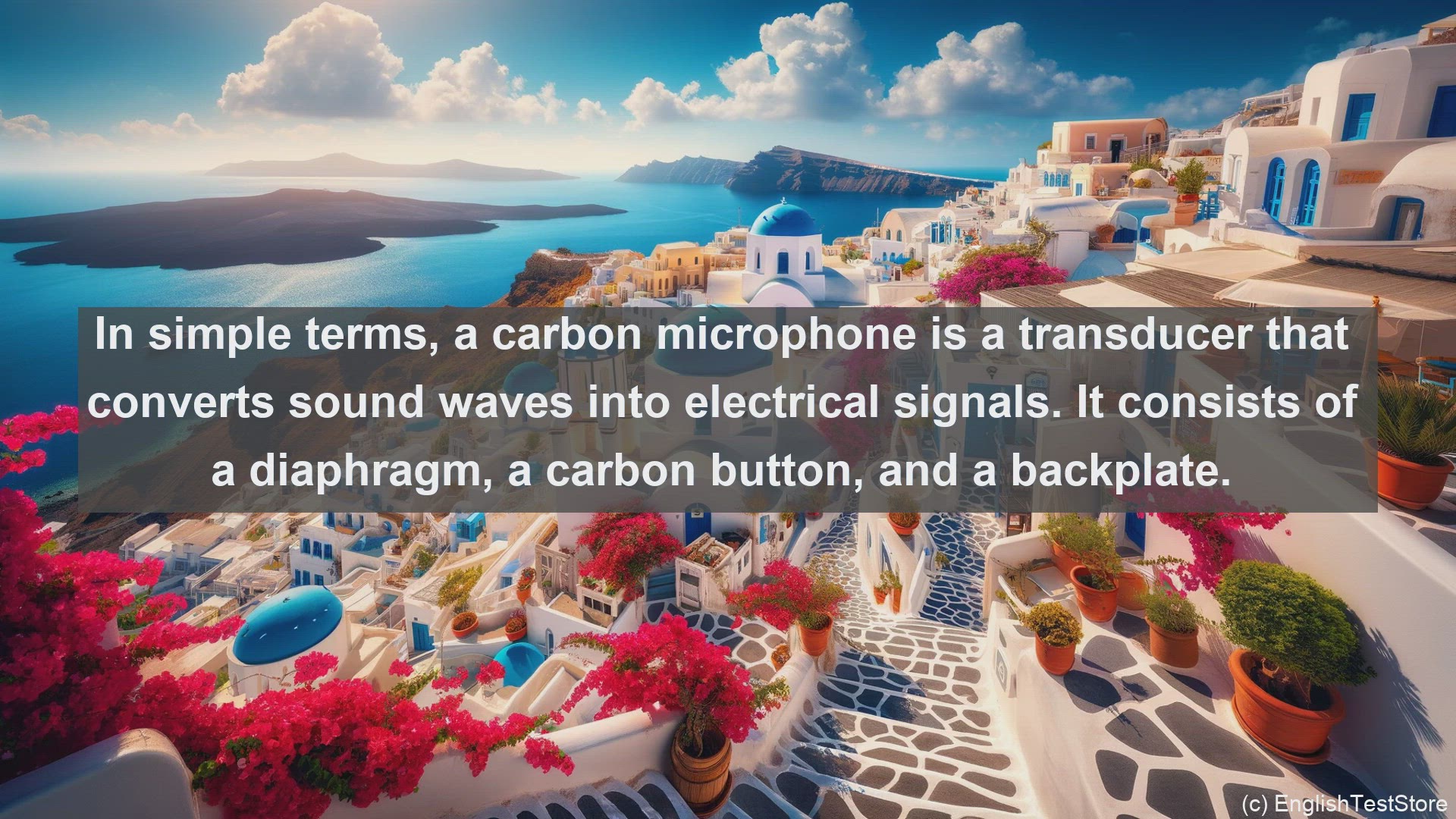 'Video thumbnail for Carbon microphone in science  definition and examples'