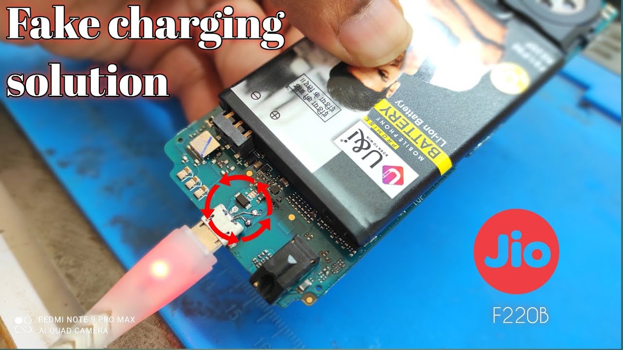 Video thumbnail for Jio F220B Fake Charging Solution 100% Tested #2022
