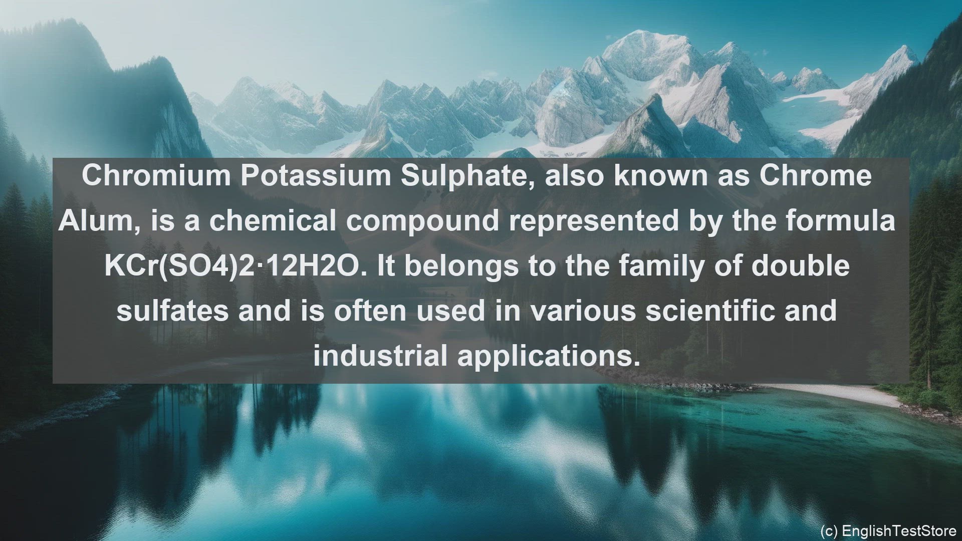 'Video thumbnail for Chromyl chloride in science  definition and examples'