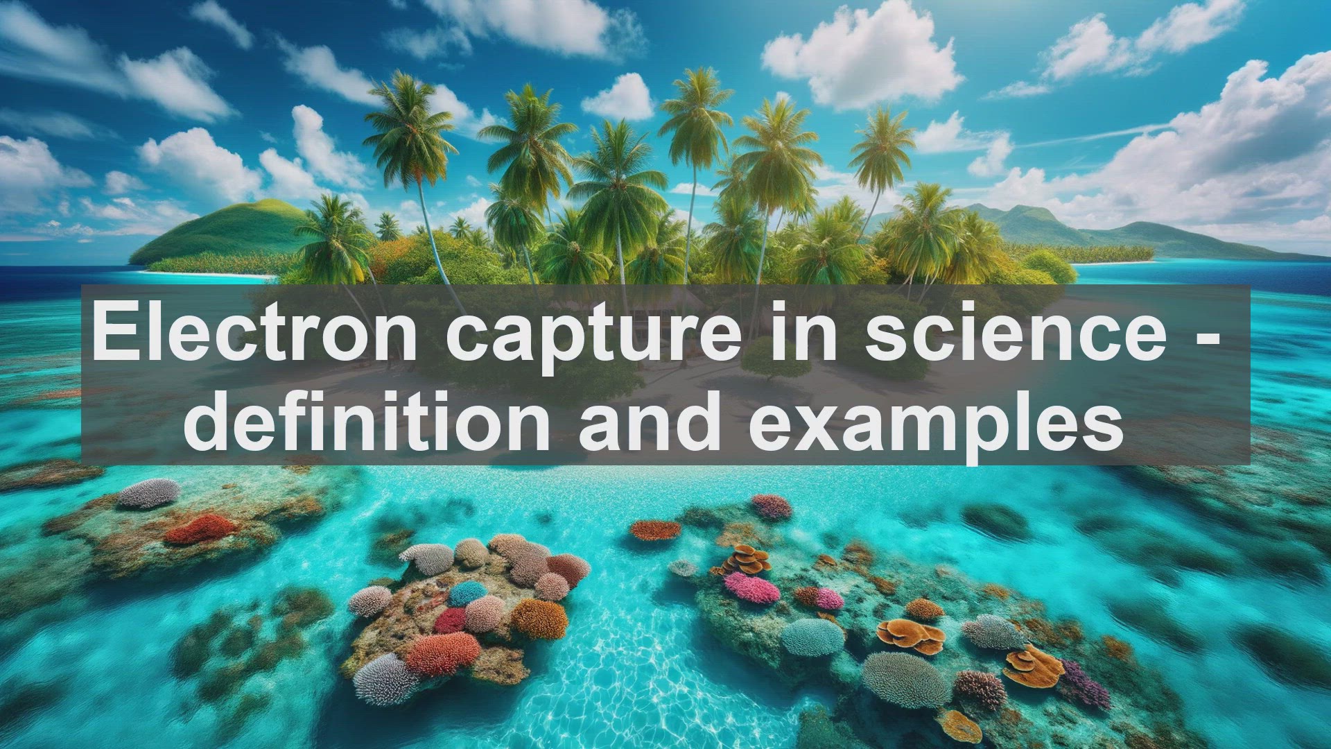 'Video thumbnail for Electron capture in science  definition and examples'